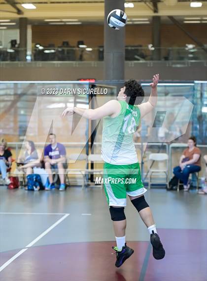 Thumbnail 1 in St. Mary's vs Sunnyside (Epic Tourneys Volleyball Invite) photogallery.