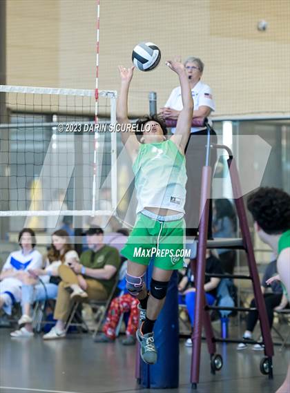 Thumbnail 3 in St. Mary's vs Sunnyside (Epic Tourneys Volleyball Invite) photogallery.
