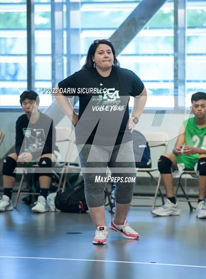 Thumbnail 2 in St. Mary's vs Sunnyside (Epic Tourneys Volleyball Invite) photogallery.