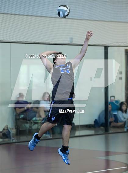 Thumbnail 2 in St. Mary's vs Sunnyside (Epic Tourneys Volleyball Invite) photogallery.