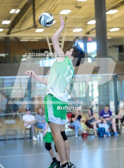 Thumbnail 1 in St. Mary's vs Sunnyside (Epic Tourneys Volleyball Invite) photogallery.