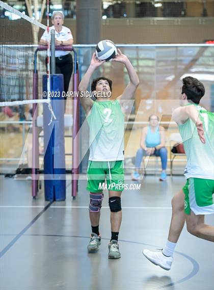 Thumbnail 2 in St. Mary's vs Sunnyside (Epic Tourneys Volleyball Invite) photogallery.