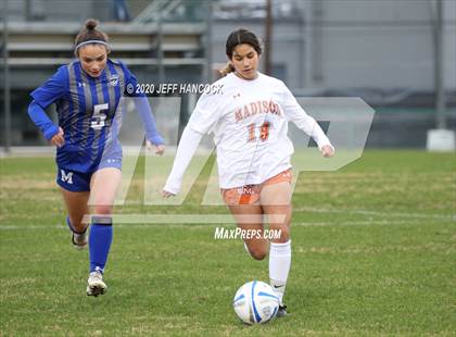 Thumbnail 3 in Madison Girls Soccer (Extending the Season) photogallery.