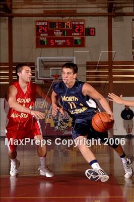 Thumbnail 1 in 2006 Orange County Boys All-Star Basketball Game photogallery.