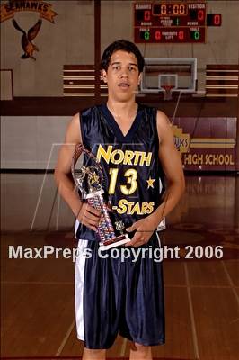 Thumbnail 2 in 2006 Orange County Boys All-Star Basketball Game photogallery.