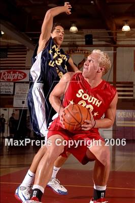Thumbnail 2 in 2006 Orange County Boys All-Star Basketball Game photogallery.