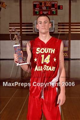 Thumbnail 1 in 2006 Orange County Boys All-Star Basketball Game photogallery.