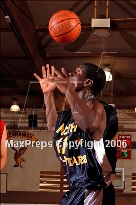 Thumbnail 1 in 2006 Orange County Boys All-Star Basketball Game photogallery.