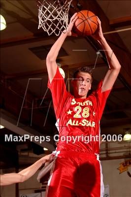 Thumbnail 1 in 2006 Orange County Boys All-Star Basketball Game photogallery.
