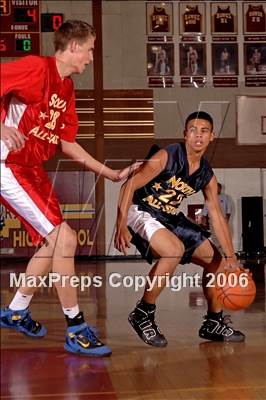 Thumbnail 3 in 2006 Orange County Boys All-Star Basketball Game photogallery.