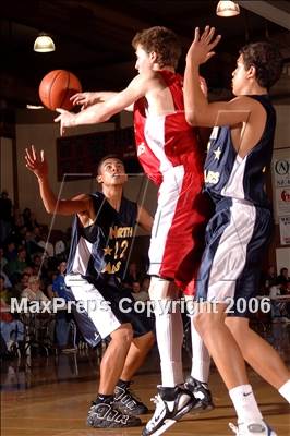 Thumbnail 1 in 2006 Orange County Boys All-Star Basketball Game photogallery.