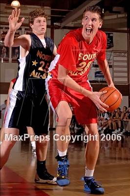 Thumbnail 3 in 2006 Orange County Boys All-Star Basketball Game photogallery.