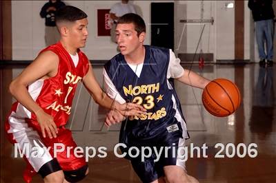 Thumbnail 3 in 2006 Orange County Boys All-Star Basketball Game photogallery.