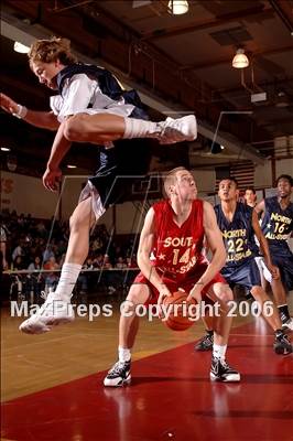 Thumbnail 1 in 2006 Orange County Boys All-Star Basketball Game photogallery.