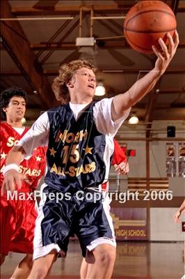 Thumbnail 3 in 2006 Orange County Boys All-Star Basketball Game photogallery.