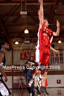 Thumbnail 1 in 2006 Orange County Boys All-Star Basketball Game photogallery.