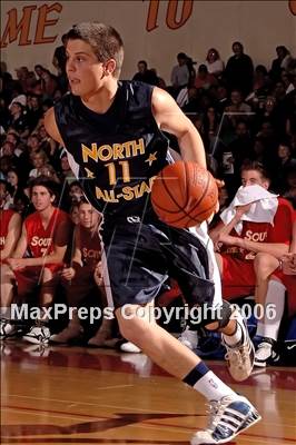 Thumbnail 2 in 2006 Orange County Boys All-Star Basketball Game photogallery.