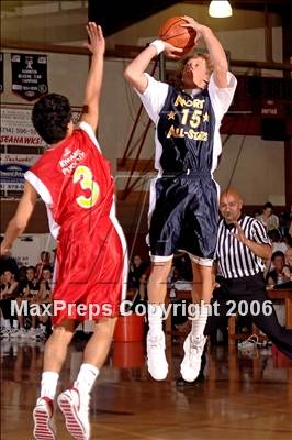 Thumbnail 1 in 2006 Orange County Boys All-Star Basketball Game photogallery.
