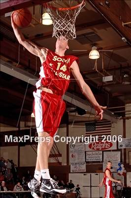 Thumbnail 2 in 2006 Orange County Boys All-Star Basketball Game photogallery.