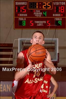 Thumbnail 1 in 2006 Orange County Boys All-Star Basketball Game photogallery.