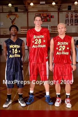 Thumbnail 3 in 2006 Orange County Boys All-Star Basketball Game photogallery.