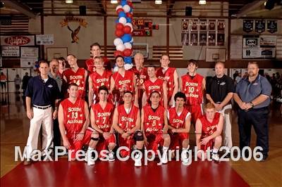 Thumbnail 3 in 2006 Orange County Boys All-Star Basketball Game photogallery.