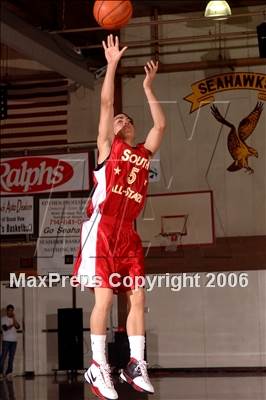 Thumbnail 3 in 2006 Orange County Boys All-Star Basketball Game photogallery.