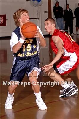 Thumbnail 2 in 2006 Orange County Boys All-Star Basketball Game photogallery.