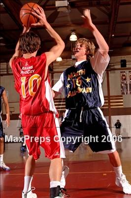 Thumbnail 2 in 2006 Orange County Boys All-Star Basketball Game photogallery.