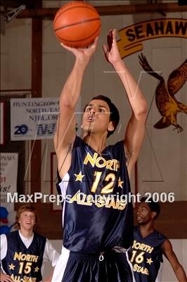 Thumbnail 1 in 2006 Orange County Boys All-Star Basketball Game photogallery.