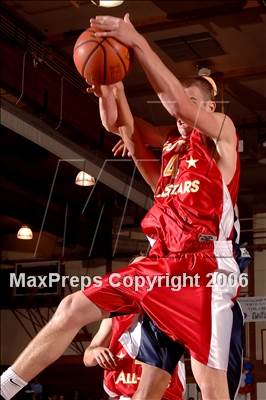 Thumbnail 2 in 2006 Orange County Boys All-Star Basketball Game photogallery.