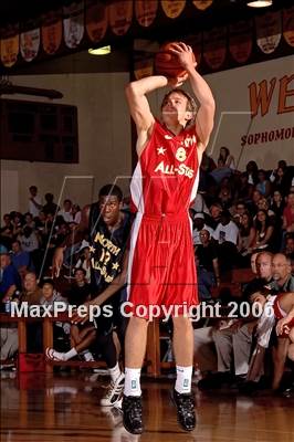 Thumbnail 2 in 2006 Orange County Boys All-Star Basketball Game photogallery.