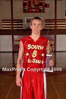 Thumbnail 3 in 2006 Orange County Boys All-Star Basketball Game photogallery.
