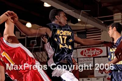 Thumbnail 3 in 2006 Orange County Boys All-Star Basketball Game photogallery.