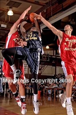 Thumbnail 1 in 2006 Orange County Boys All-Star Basketball Game photogallery.