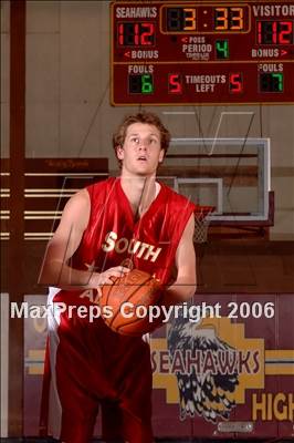 Thumbnail 2 in 2006 Orange County Boys All-Star Basketball Game photogallery.