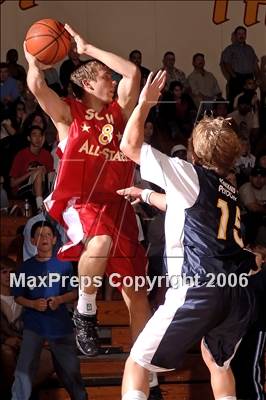 Thumbnail 3 in 2006 Orange County Boys All-Star Basketball Game photogallery.