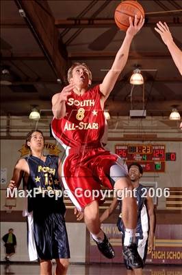 Thumbnail 3 in 2006 Orange County Boys All-Star Basketball Game photogallery.