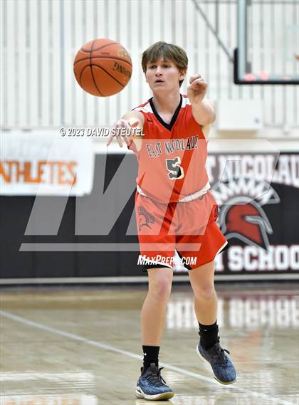 Thumbnail 2 in East Nicolaus vs. Redding Christian (Love of the Game) photogallery.