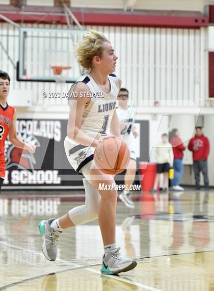 Thumbnail 2 in East Nicolaus vs. Redding Christian (Love of the Game) photogallery.