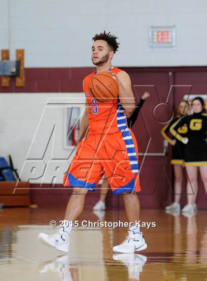 Thumbnail 2 in Goreville vs Christopher (Sesser-Valier Holiday Tournament) photogallery.