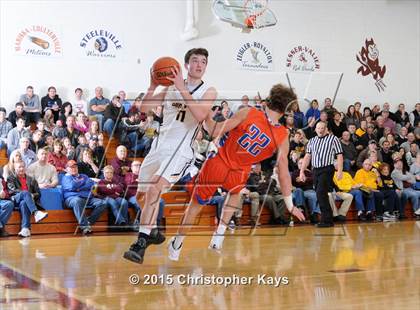 Thumbnail 3 in Goreville vs Christopher (Sesser-Valier Holiday Tournament) photogallery.