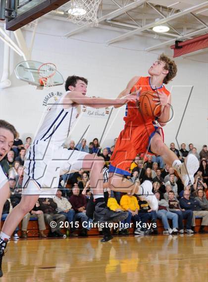 Thumbnail 1 in Goreville vs Christopher (Sesser-Valier Holiday Tournament) photogallery.