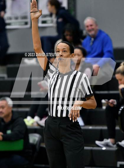 Thumbnail 2 in Lincoln vs. Cathedral Catholic (St. Mary's Stockton MLK Showcase) photogallery.