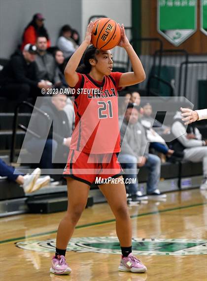 Thumbnail 2 in Lincoln vs. Cathedral Catholic (St. Mary's Stockton MLK Showcase) photogallery.