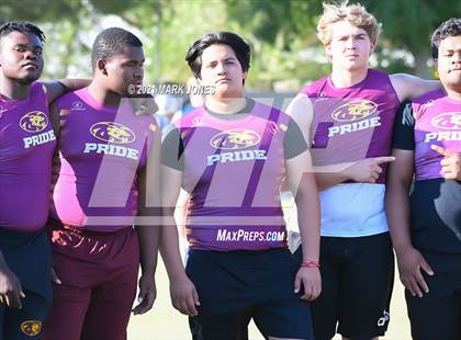 Thumbnail 2 in Lineman Drills (Cactus Duel Out West 7-on-7 Tournament) photogallery.