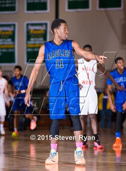 Thumbnail 2 in Copiague vs Half Hollow Hills West (Section 11 Class AA Semifinal) photogallery.