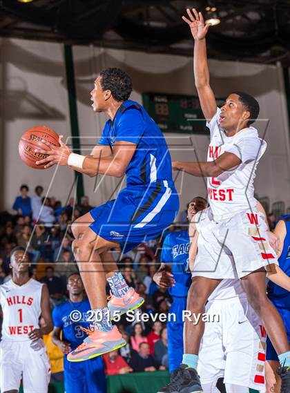Thumbnail 2 in Copiague vs Half Hollow Hills West (Section 11 Class AA Semifinal) photogallery.