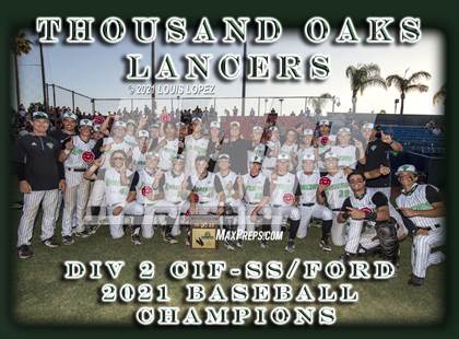 Thumbnail 1 in Thousand Oaks vs. Trabuco Hills (CIF SS DIV 2 Championship) photogallery.