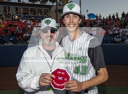 Thumbnail 1 in Thousand Oaks vs. Trabuco Hills (CIF SS DIV 2 Championship) photogallery.